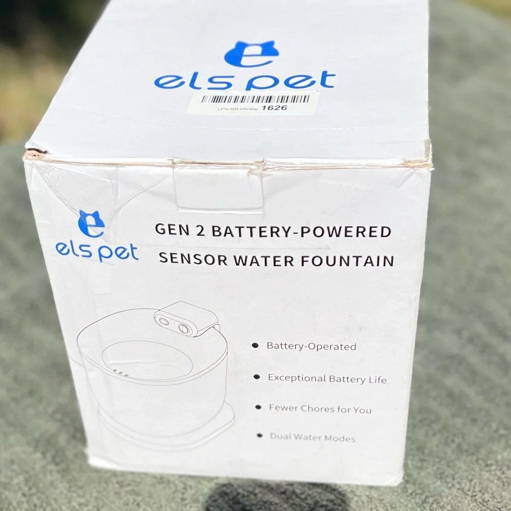 Els Pet Automatic Water Fountain